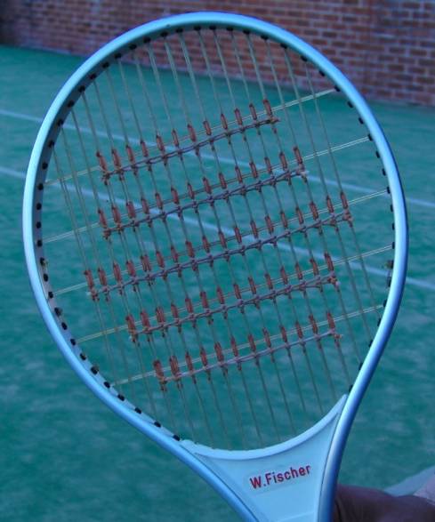 Tennis racquet deals stringing